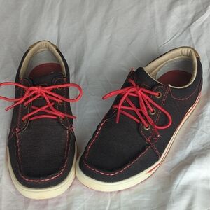 Twisted X Women's Casual Kicks In Black & Grenadine